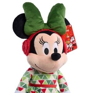 Disney Holiday Large Plush Minnie Mouse, 19.5in